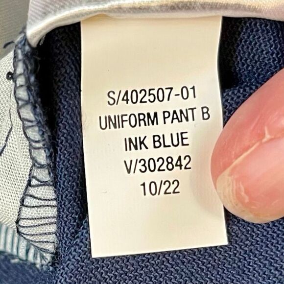 New! NWT Old Navy Blue Bootcut Stretch Uniform Pants 16P - Picture 9 of 11